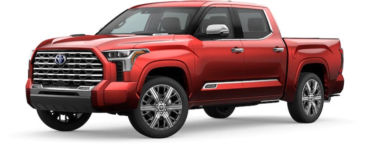 2022 Toyota Tundra Capstone in Supersonic Red | Fordham Toyota in Bronx NY