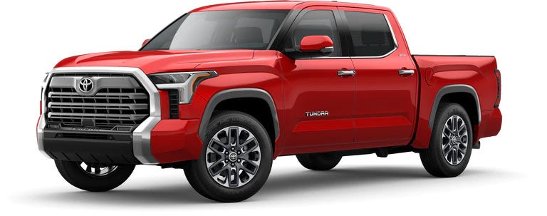 2022 Toyota Tundra Limited in Supersonic Red | Fordham Toyota in Bronx NY