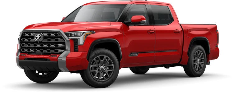 2022 Toyota Tundra in Platinum Supersonic Red | Fordham Toyota in Bronx NY