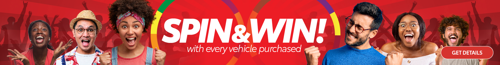 Spin & Win Purchase with every vehicle